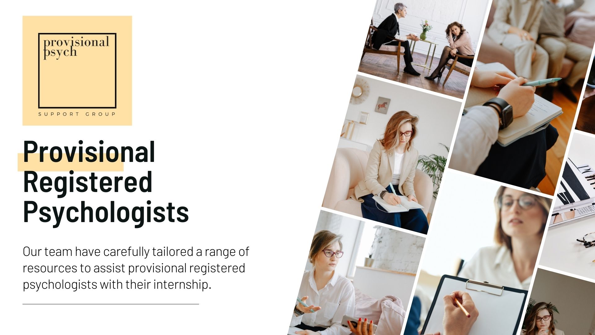 Provisional Psychology Registration Provisional Psychologists